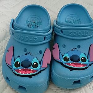 CROCS Kids Blue Cartoon Sandals